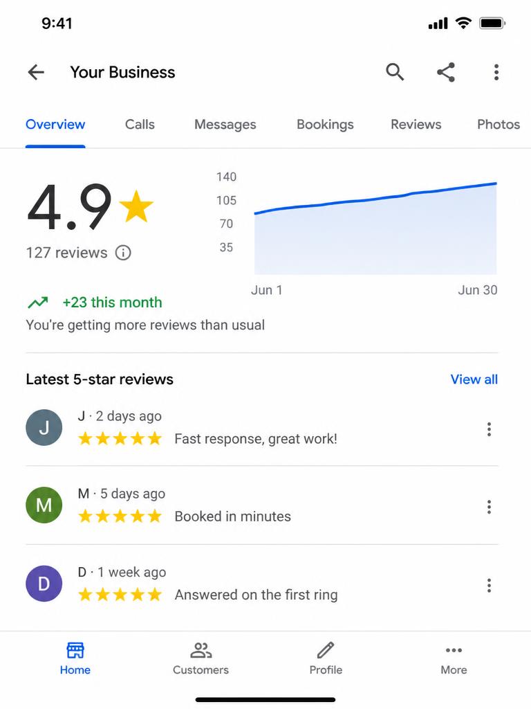 Review engine